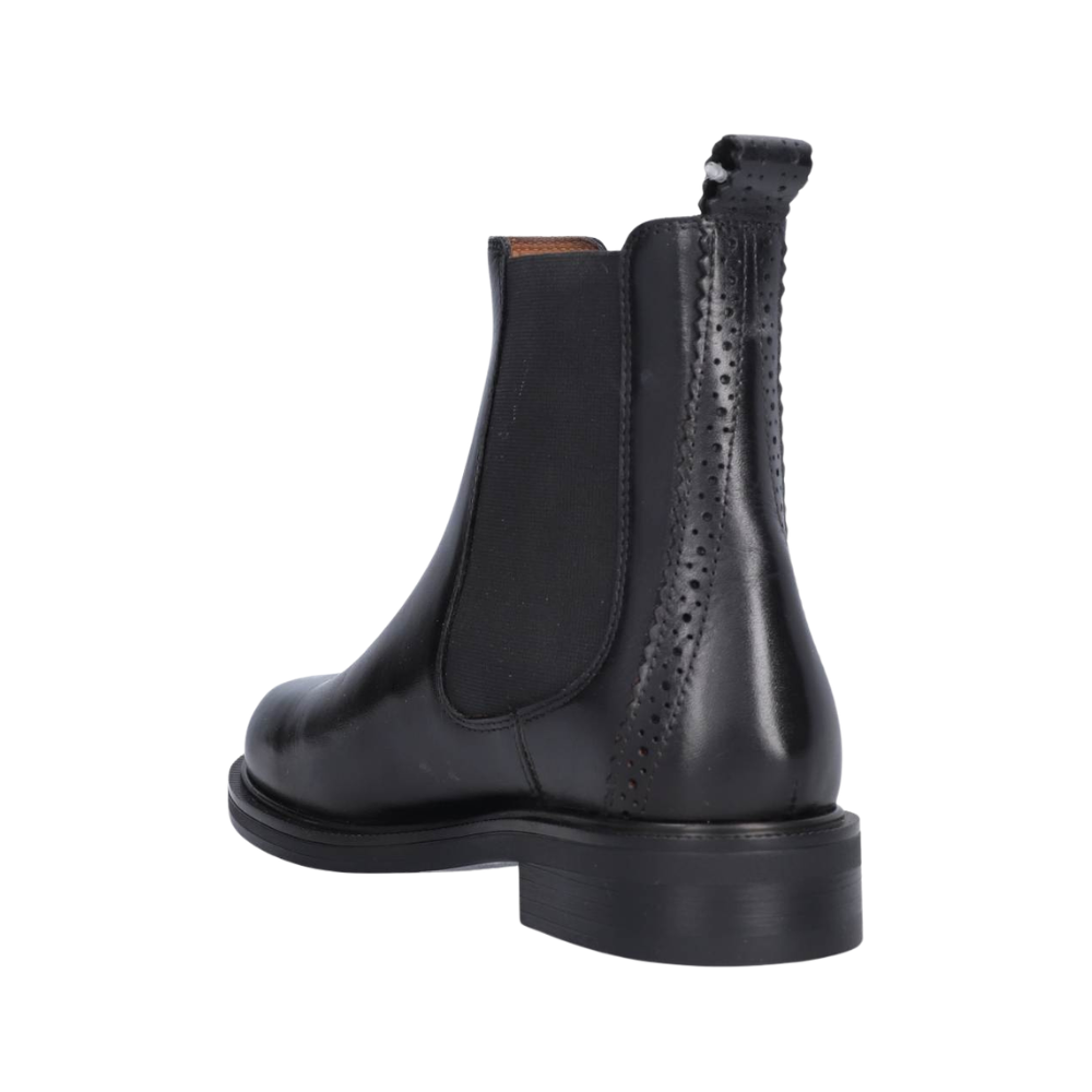 C1530 Chelsea støvle - Black calf 80